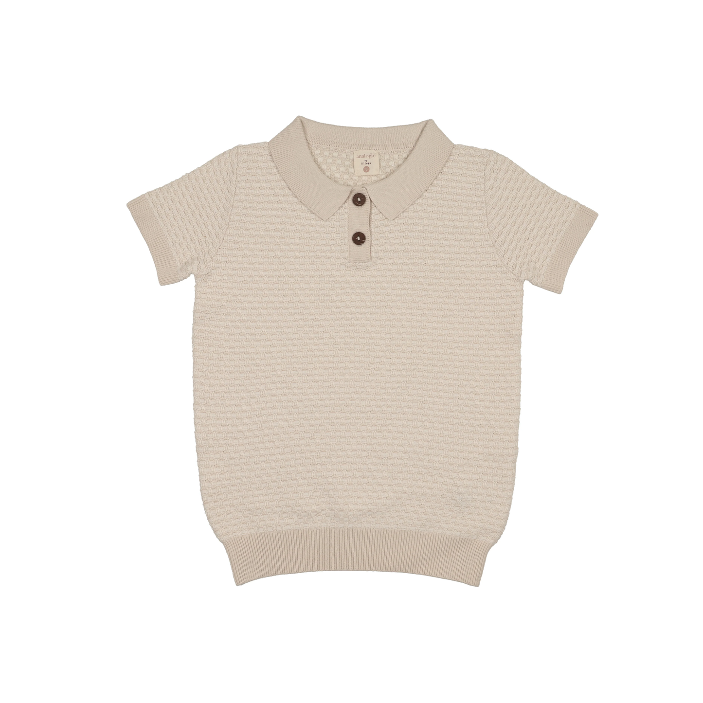 Analogie Wheat Multi Knit Polo