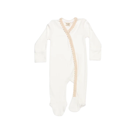 Yaarn Beige/Beige  Quincy Footie