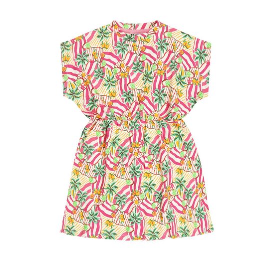 Tumble N Dry Mother Of Pearl Marilia Short Sleeve Dress
