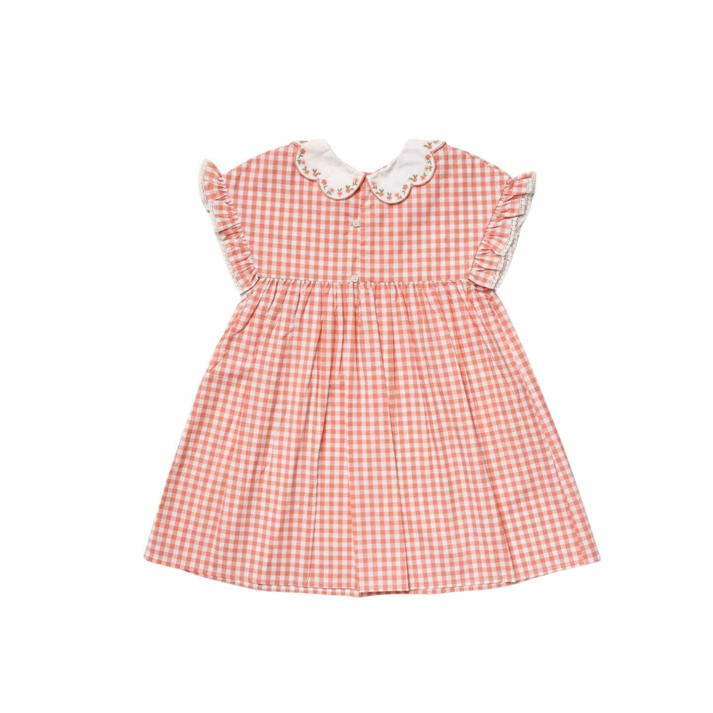 Early Sunday Peony Lila Short Sleeve Dress