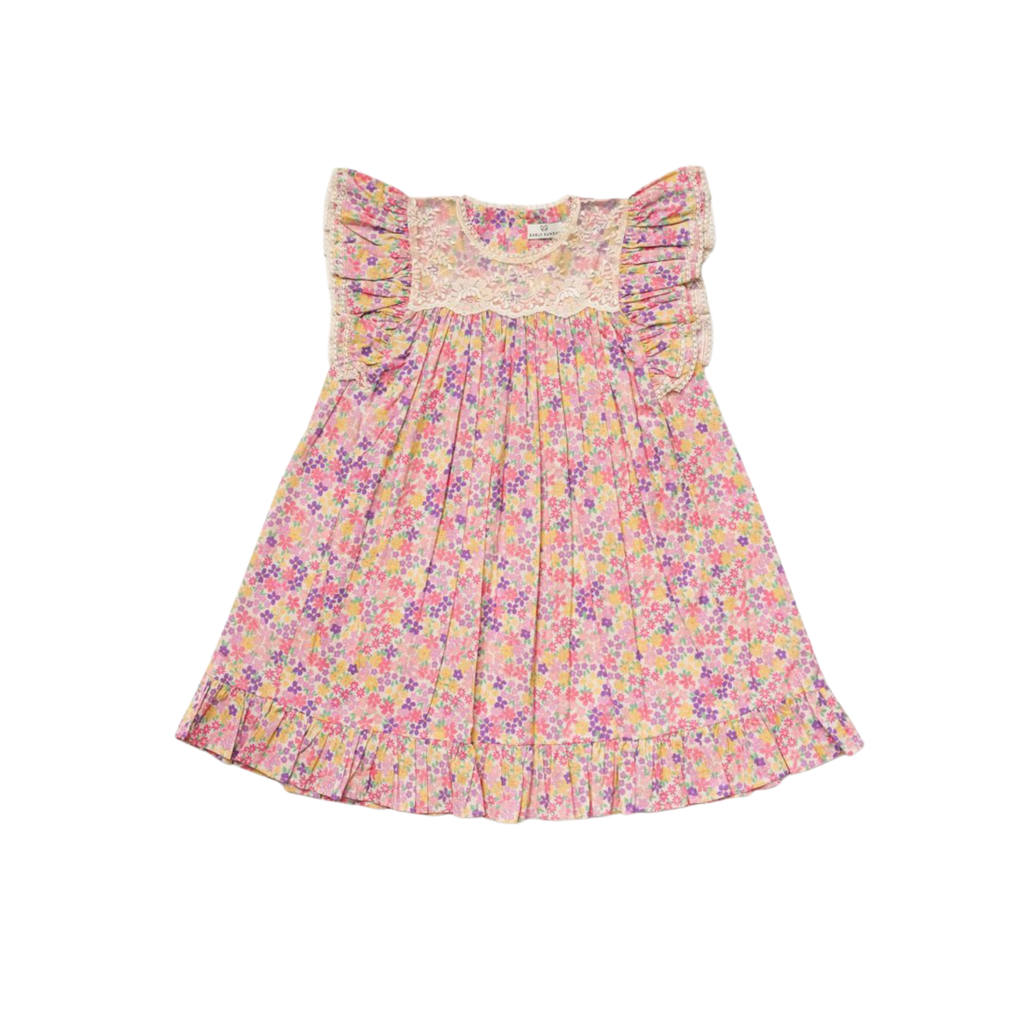 Early Sunday Purple Sita Emma Floral Dress