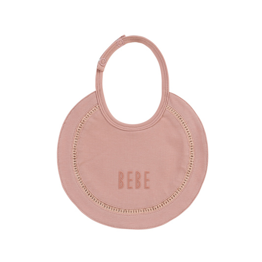 Kipp Baby Pink Bebe Bib