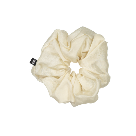 Knot Cream Bloom Scrunchie