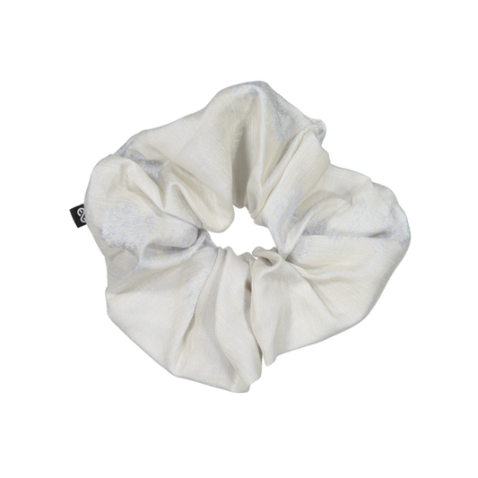 Knot Blue Bloom Scrunchie