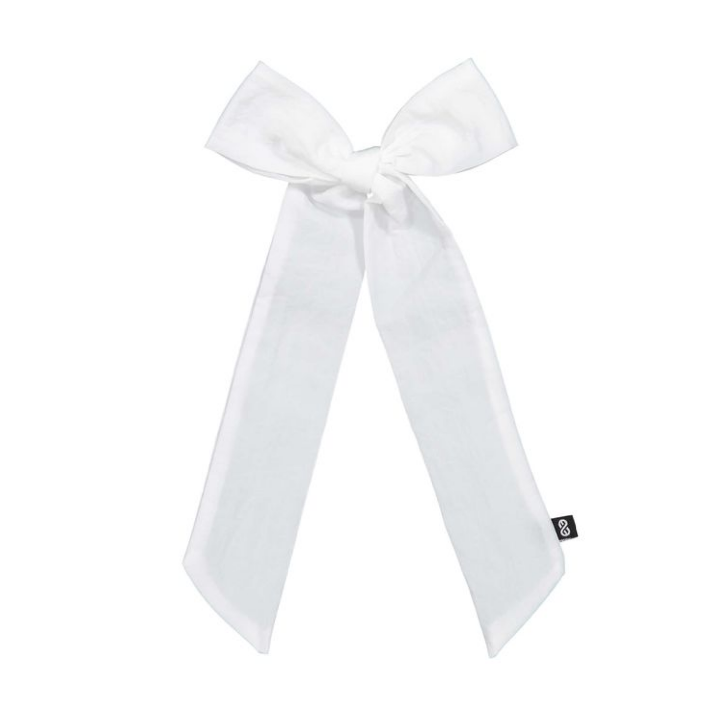 Knot White Matte Luxe Bow