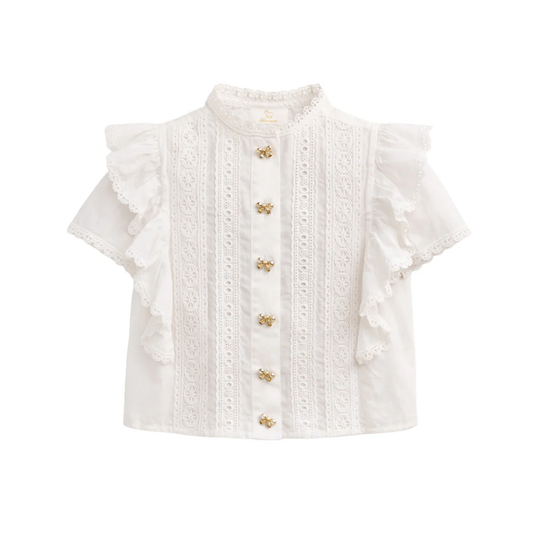 LRDM White Maeve Top
