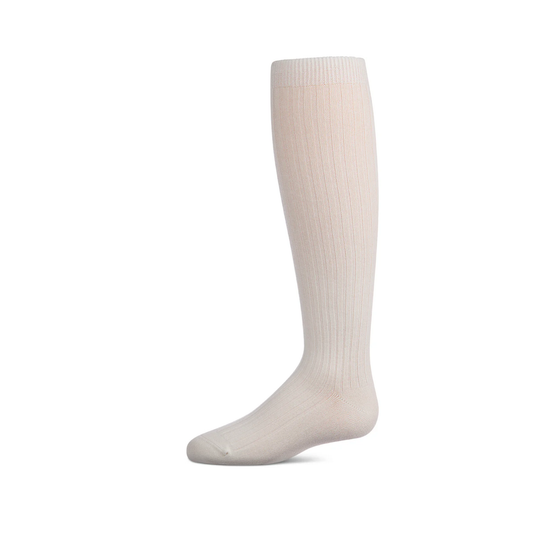 Spot-On Ribbed Cotton Blend Knee High Sock