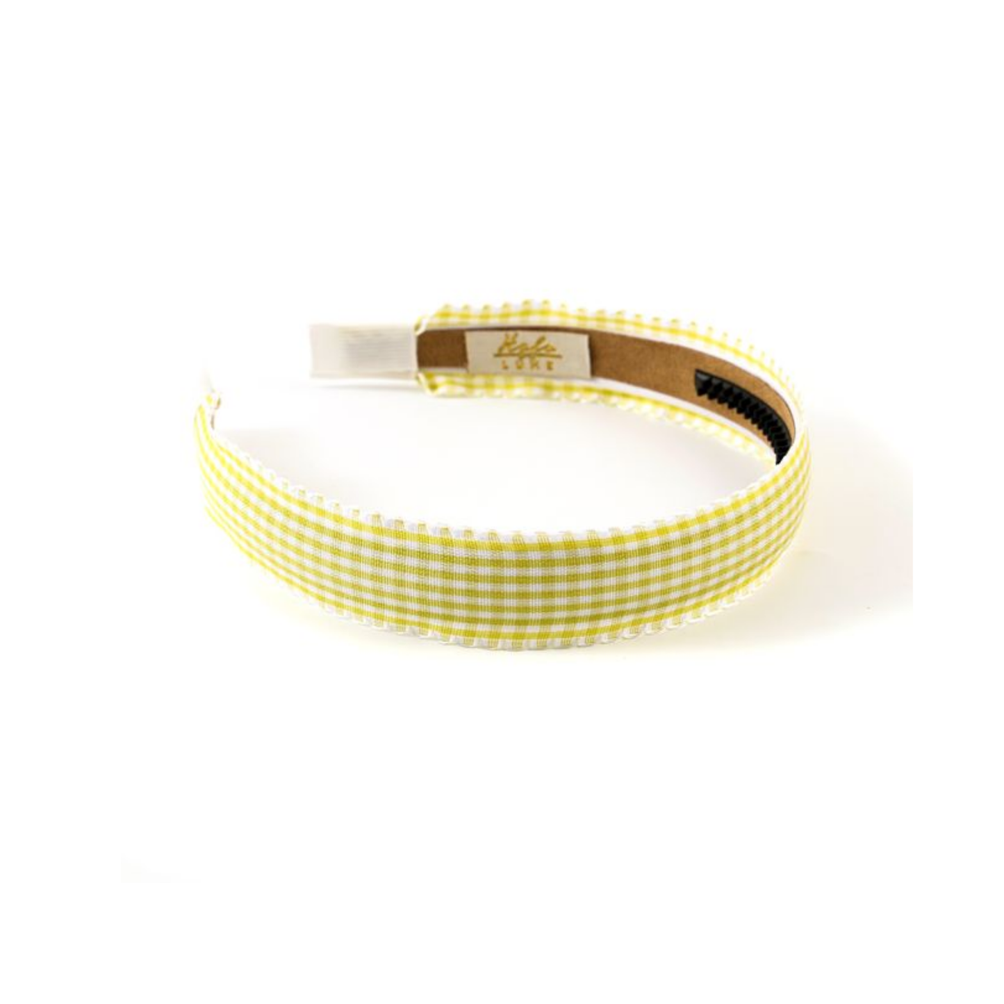 Halo Jocelyn Gingham Scalloped Headband