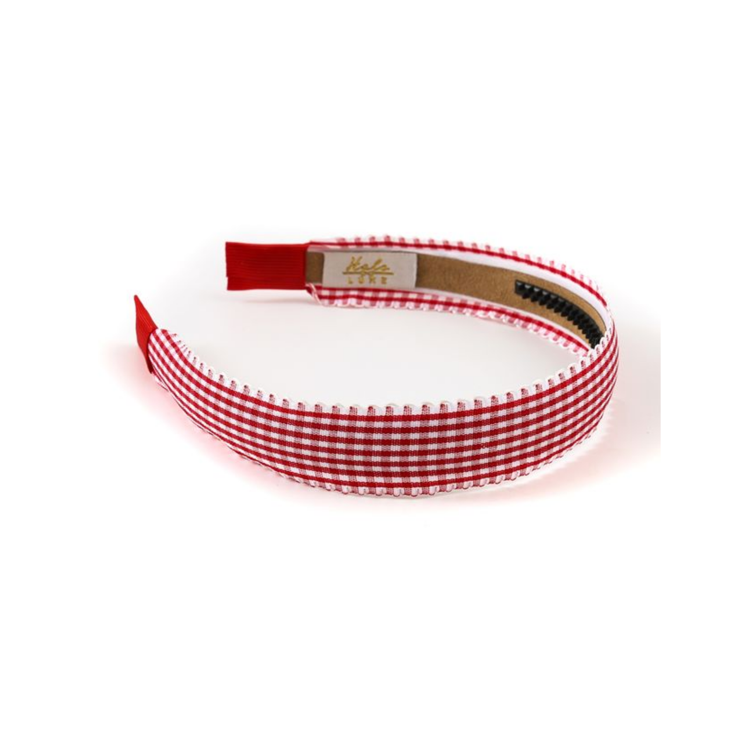 Halo Jocelyn Gingham Scalloped Headband