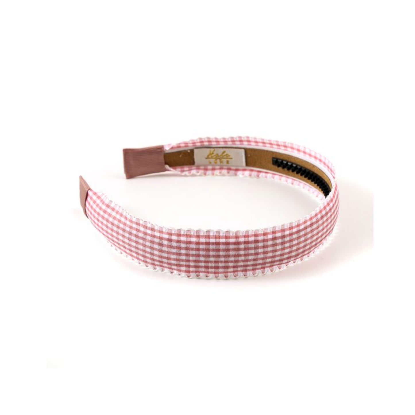 Halo Jocelyn Gingham Scalloped Headband