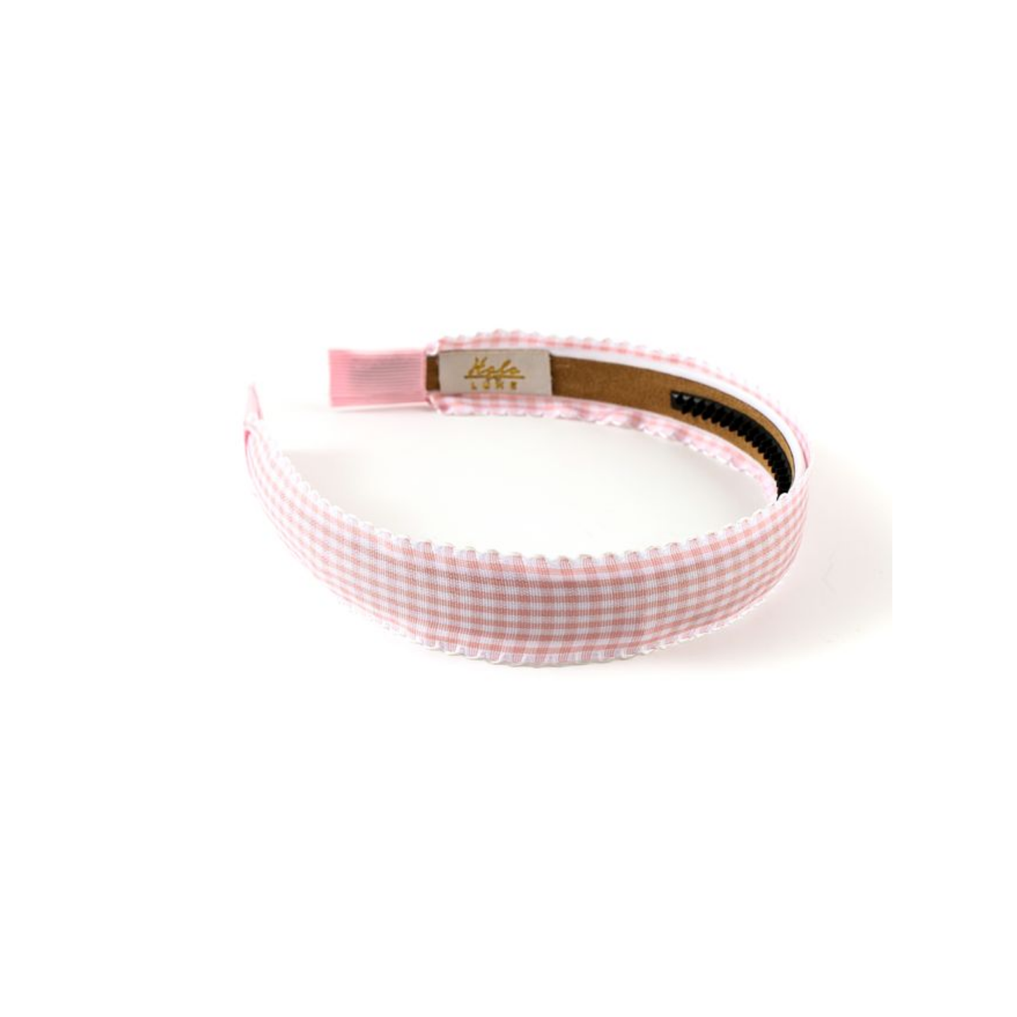 Halo Jocelyn Gingham Scalloped Headband