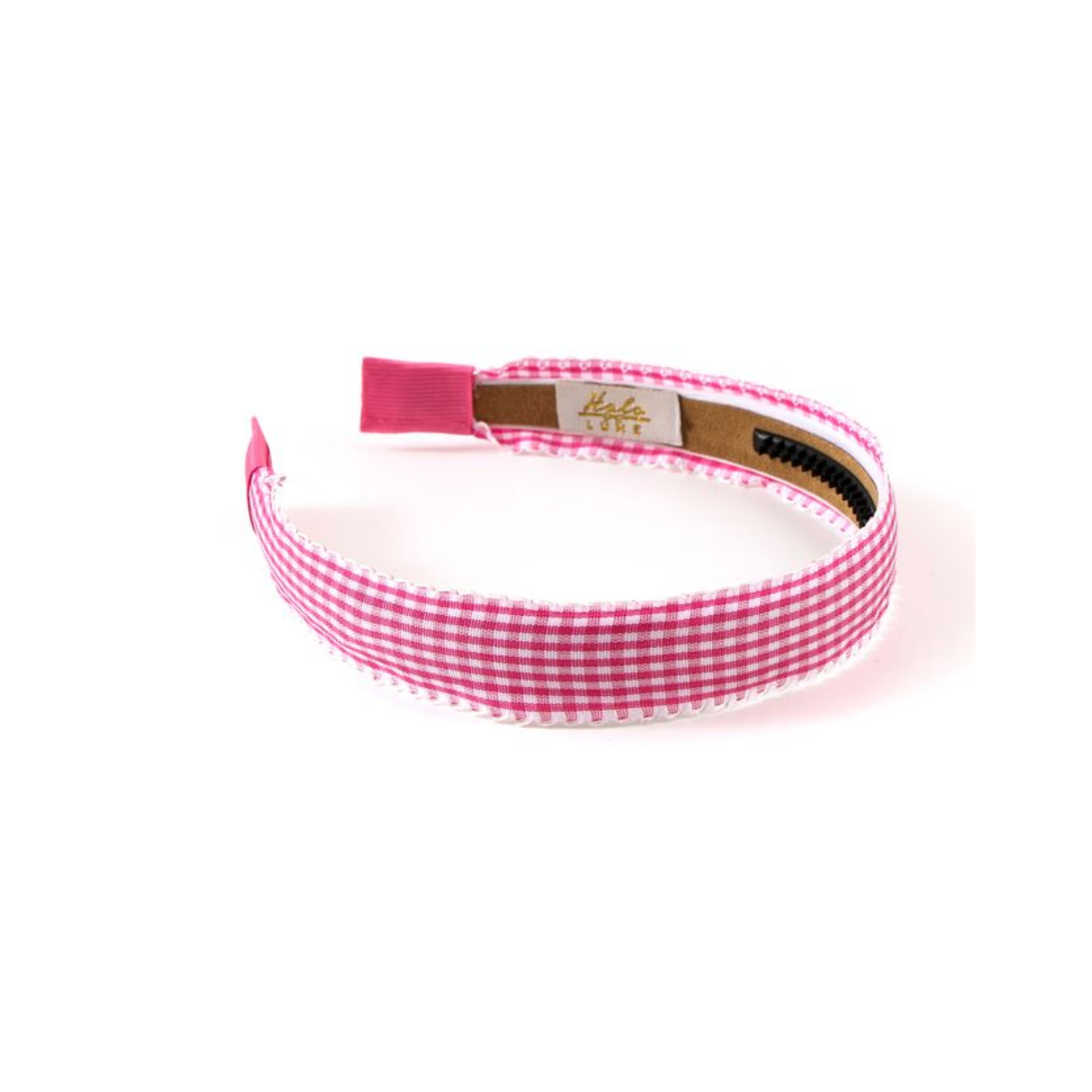 Halo Jocelyn Gingham Scalloped Headband