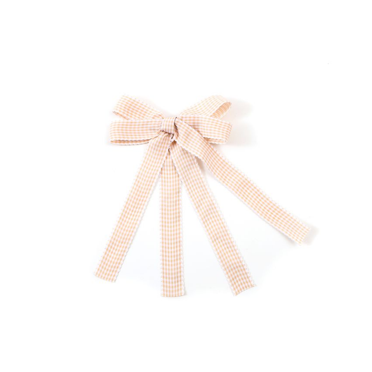 Halo Jocelyn Gingham Scalloped Longtail Clip