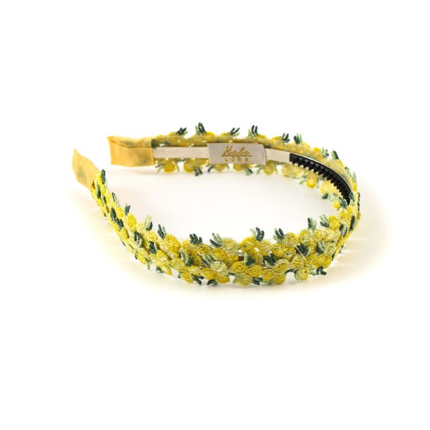 Halo Gia Embroidered Floral Headband