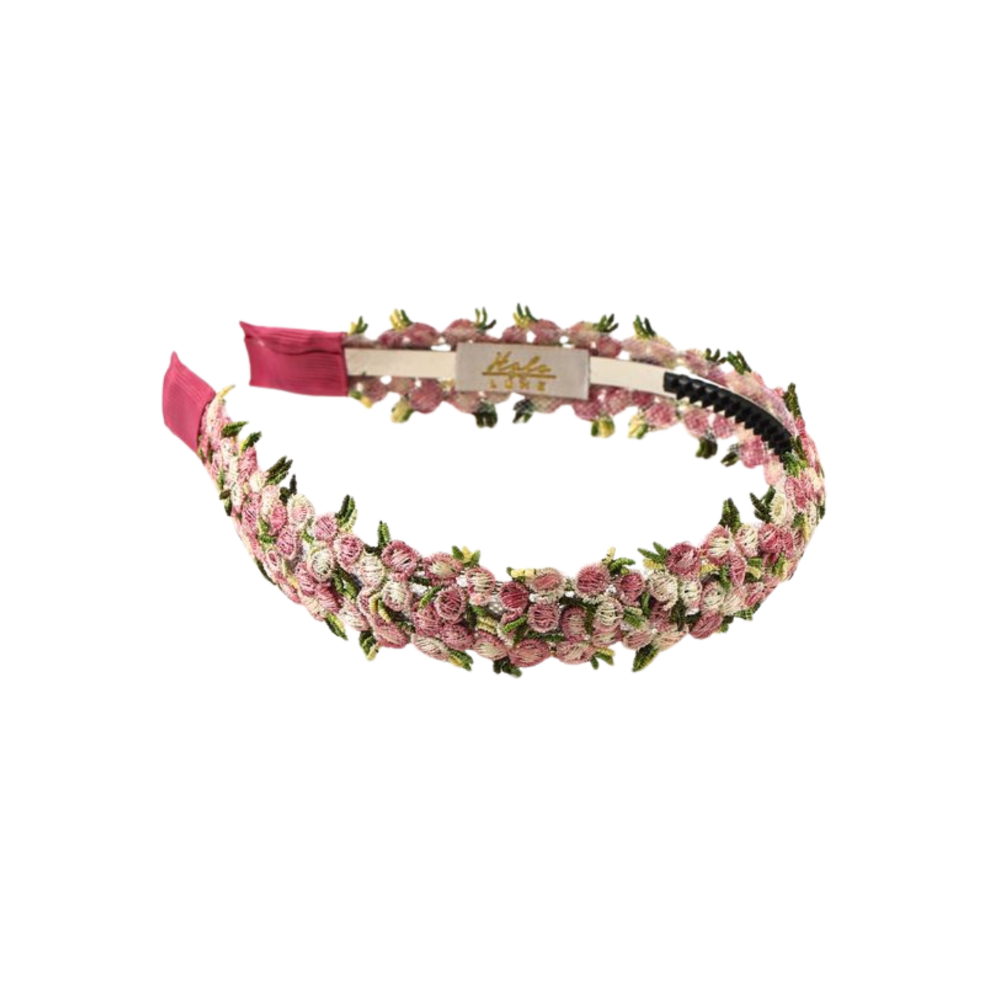 Halo Gia Embroidered Floral Headband