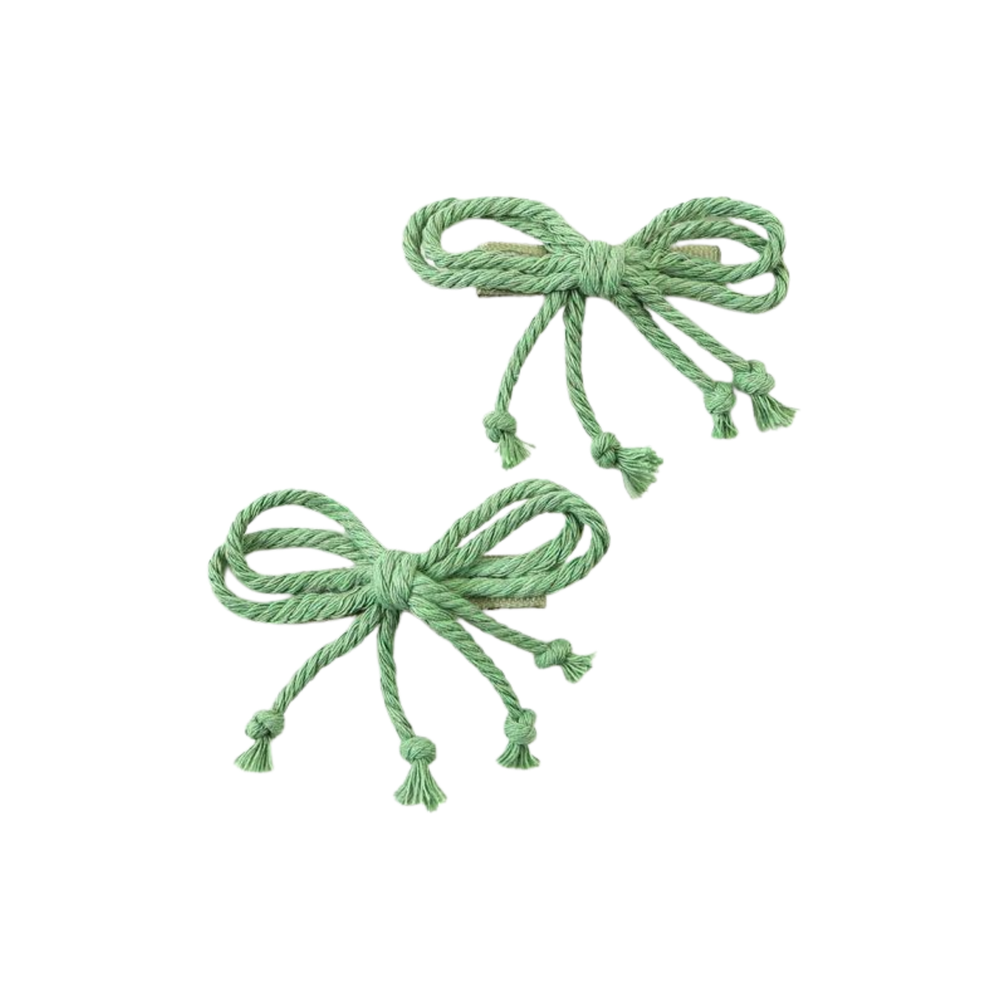 Halo Bea Braided Rope Double Clip Set
