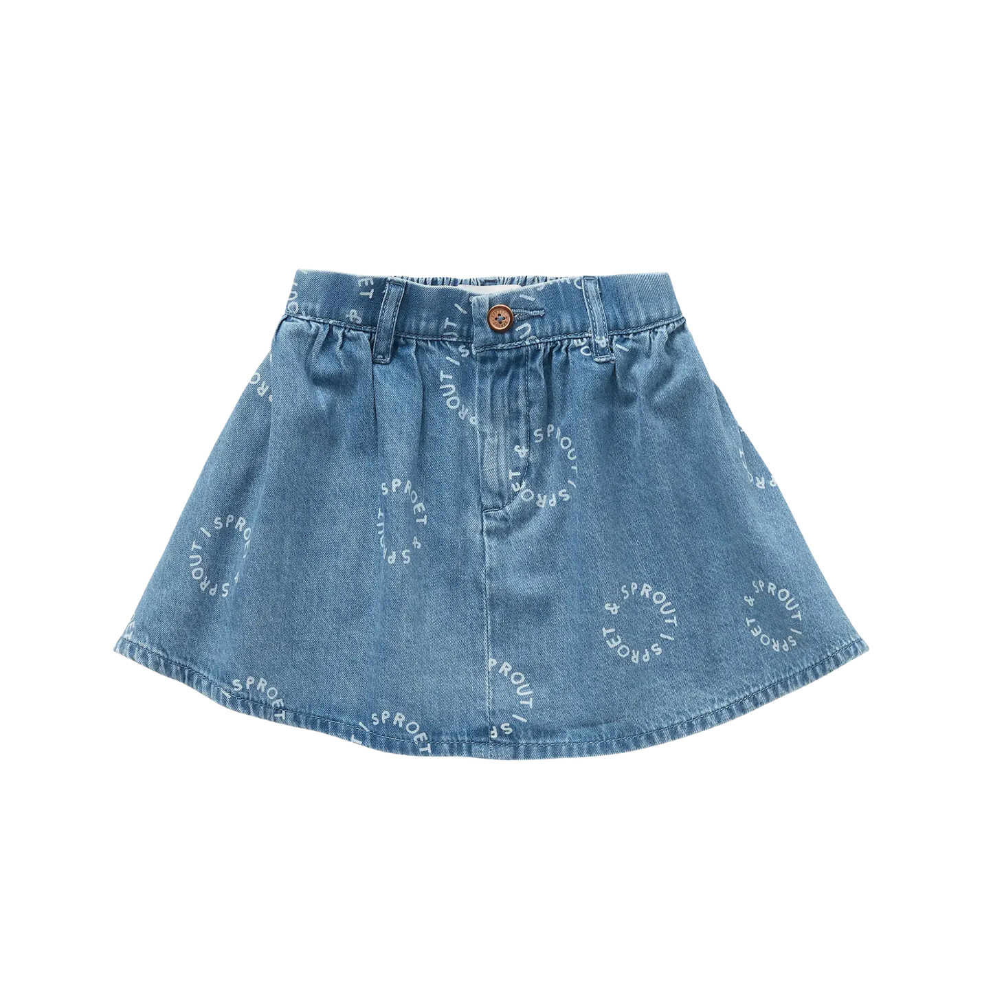 Sproet & Sprout Blue Denim Skirt