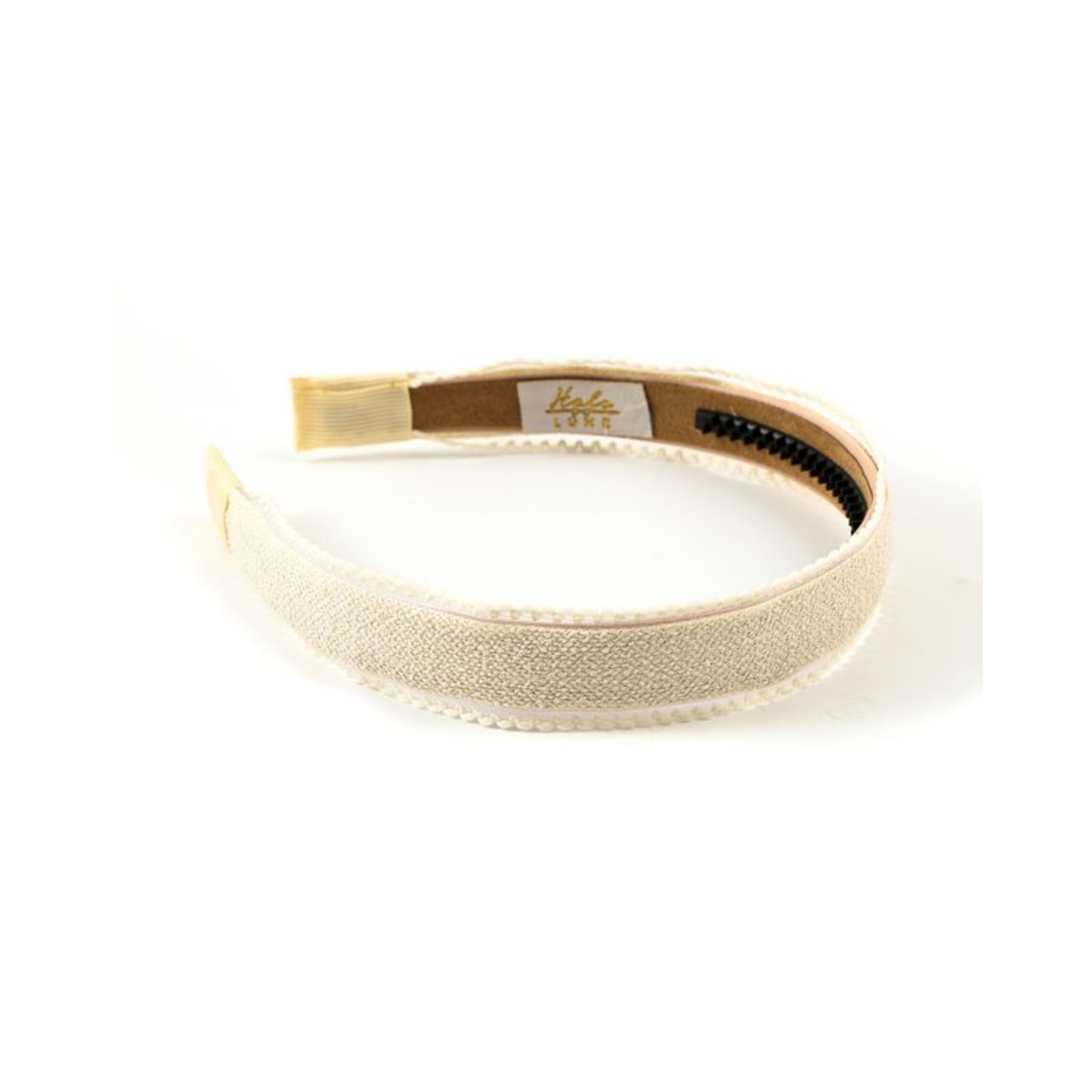 Halo Esmae Lace Trimmed Linen Headband
