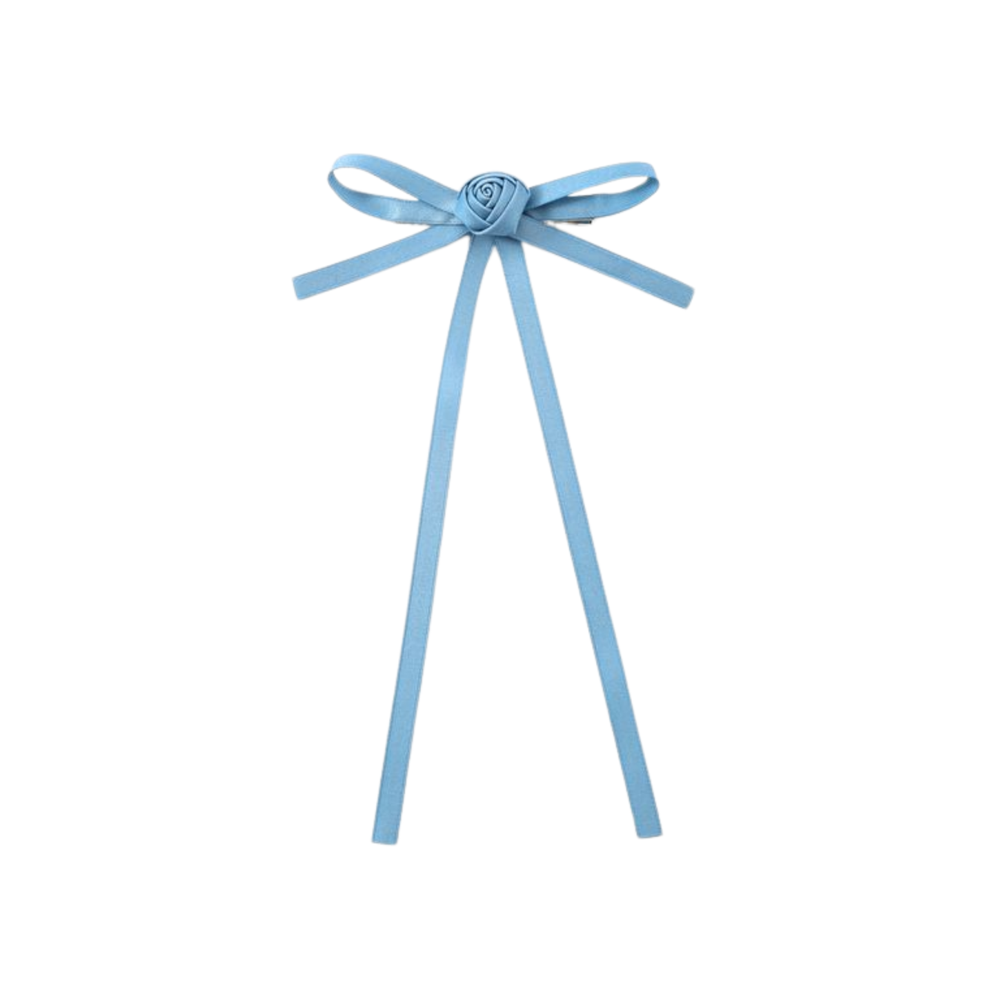 Halo Darla Rose Satin Longtail Clip