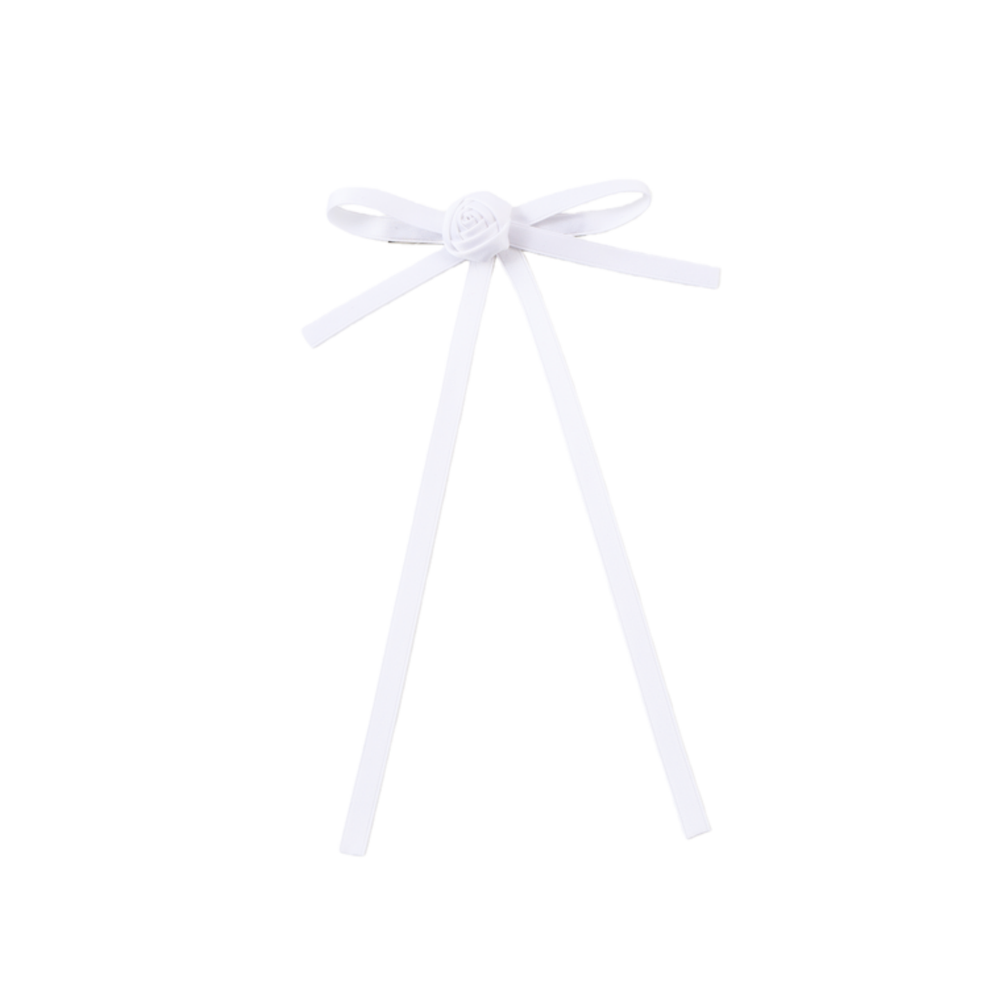 Halo Darla Rose Satin Longtail Clip