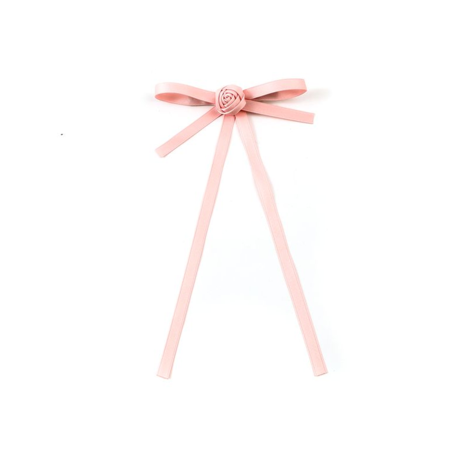Halo Darla Rose Satin Longtail Clip