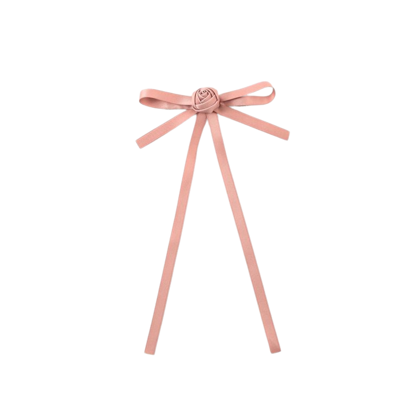 Halo Darla Rose Satin Longtail Clip