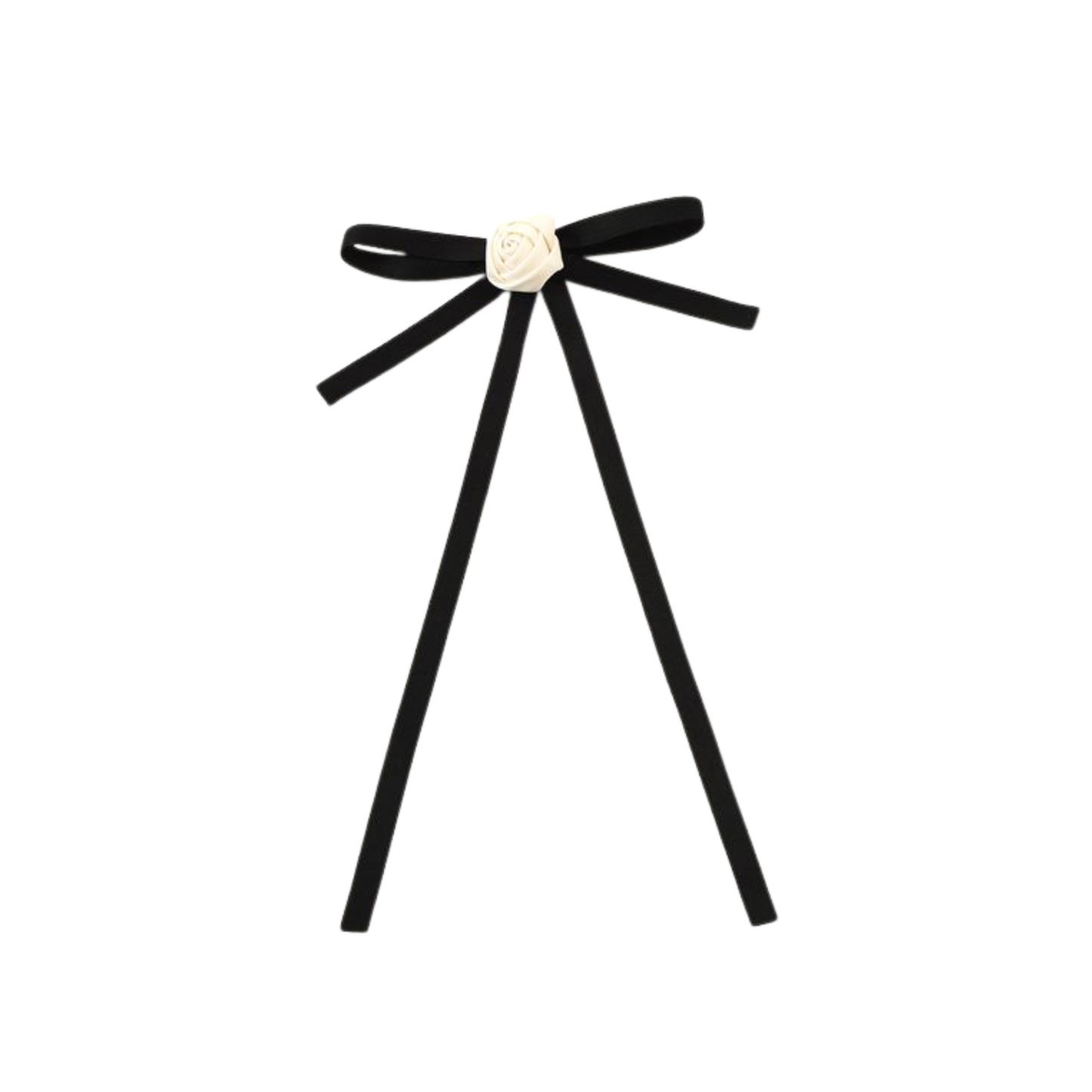 Halo Darla Rose Satin Longtail Clip