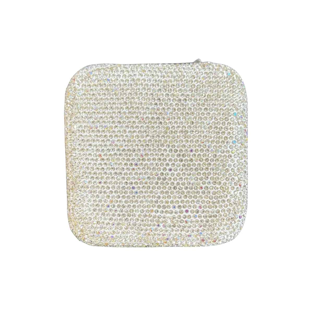 Bari Lynn Fully Crystallized Pearl Small Jewelry Box