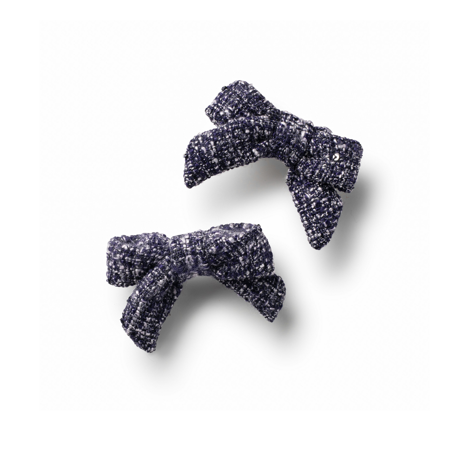 Halo Luxe Clara Tweed Double Clip Set