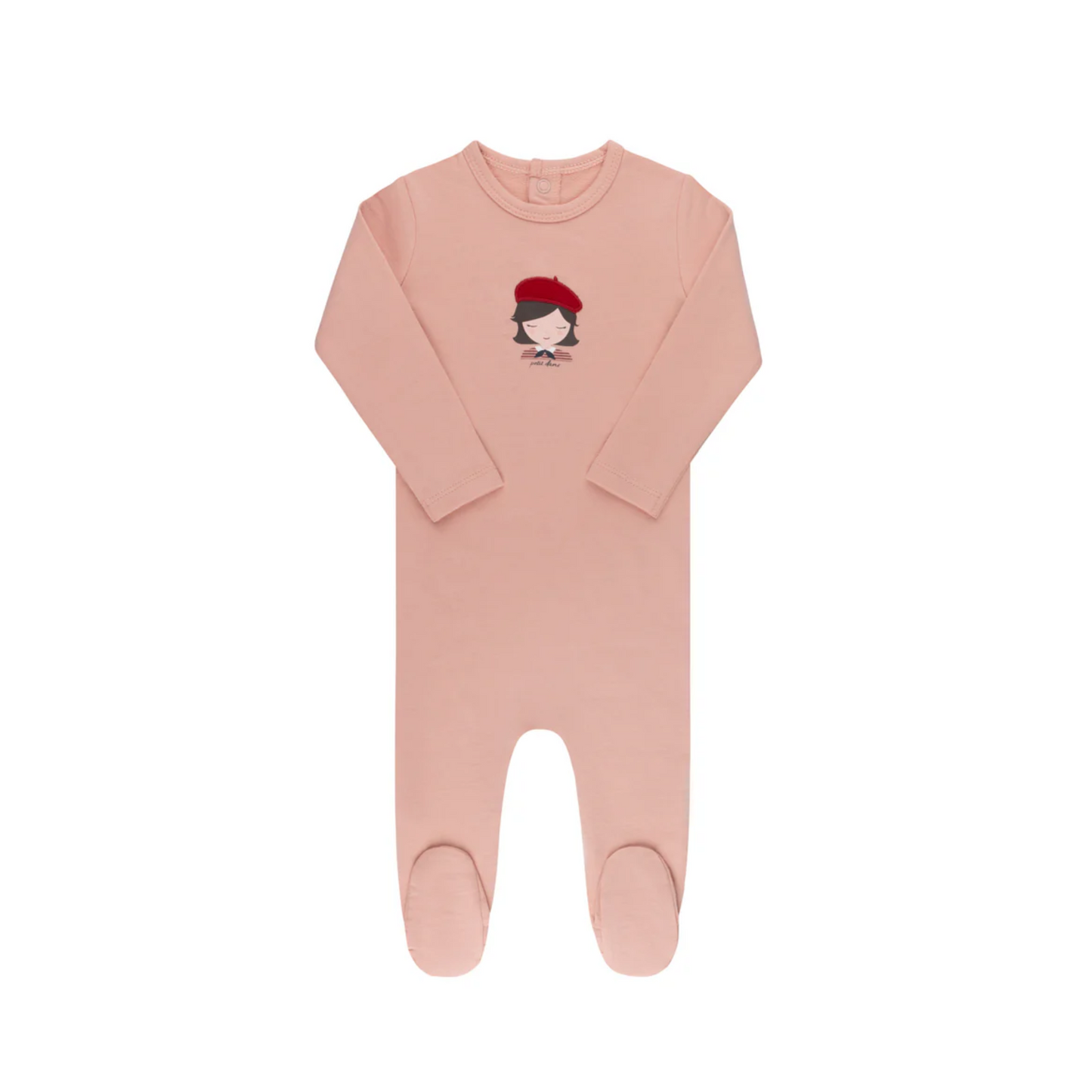 Ely's & Co Organic French Terry Footie