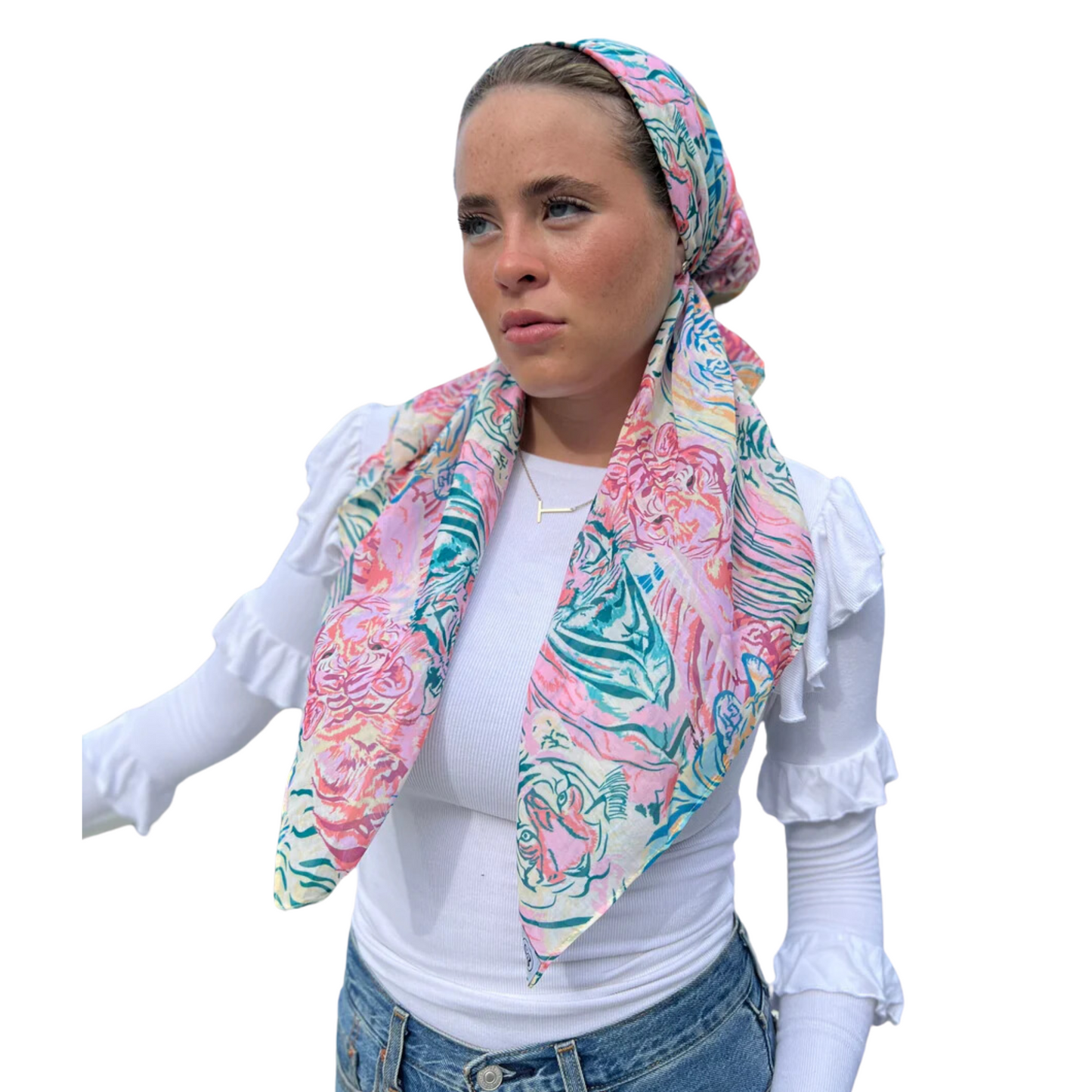 The Scarf Bar Versatile Pretied With Velvet Grip