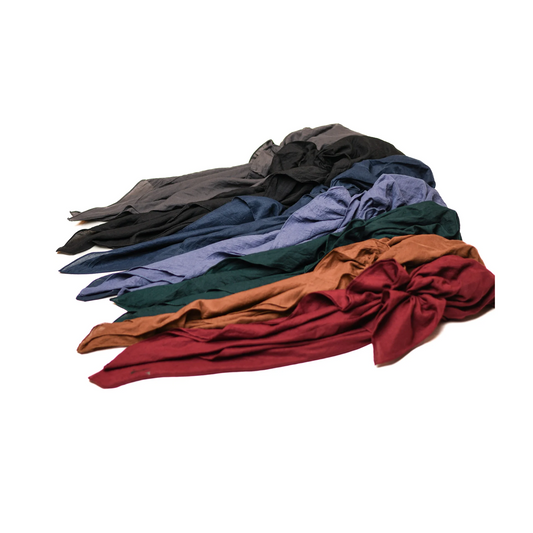 Nicsessories Luxe Solid Pretied Headscarf With Velvet Grip