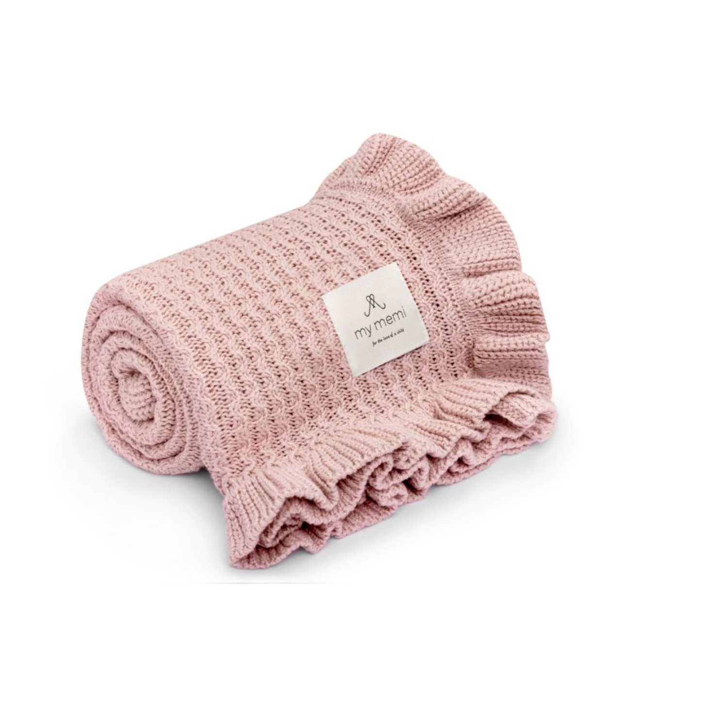 My Memi Bamboo Blanket with a Frill
