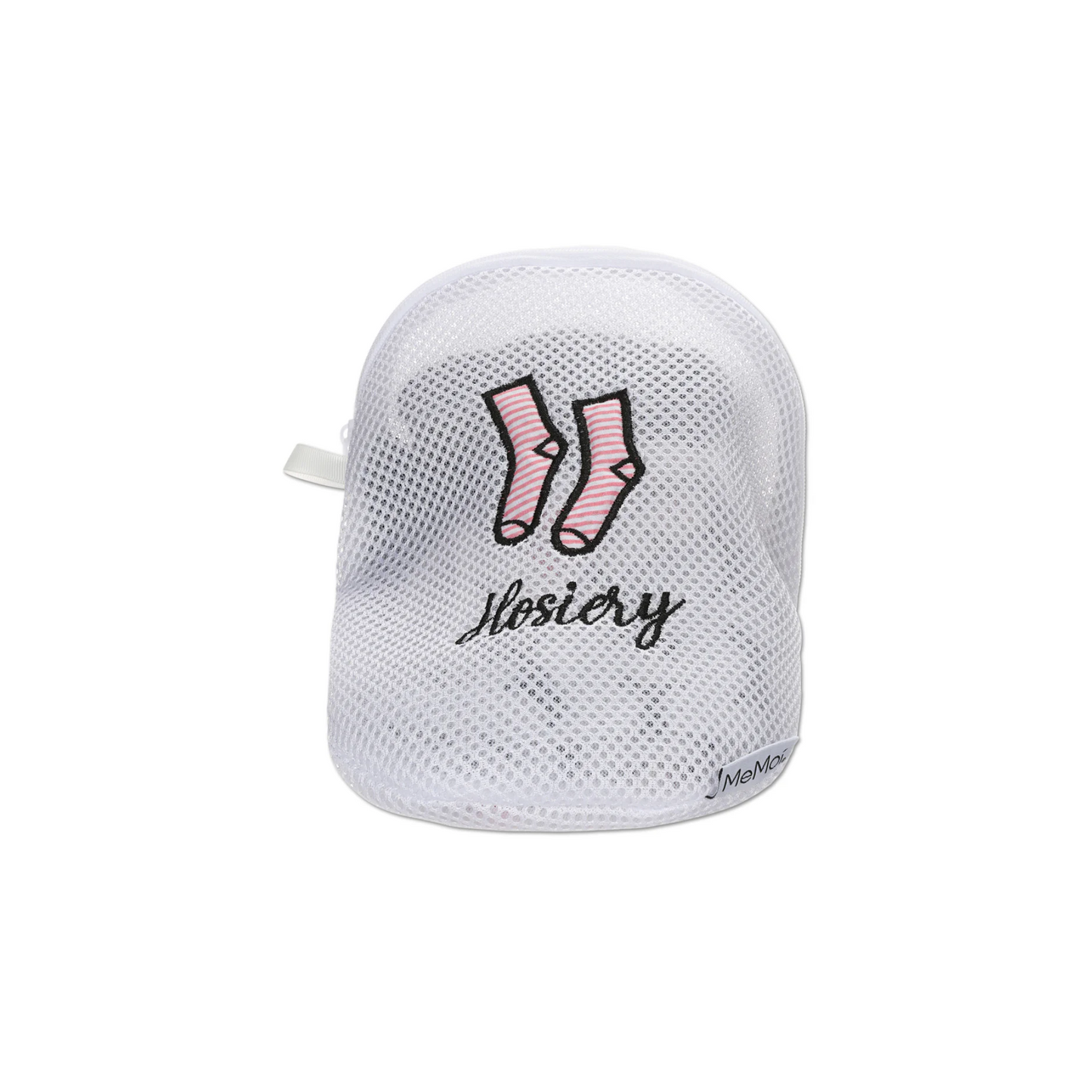 Memoi Hosiery Embroidered Mesh Wash Bag