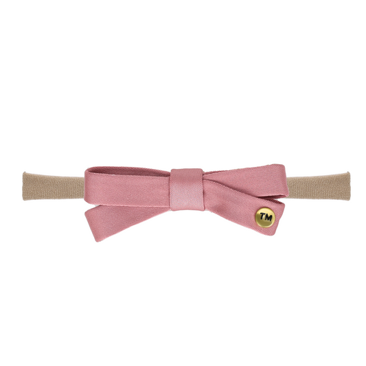 Tis Me Satin Gathered Baby Nylon Headband