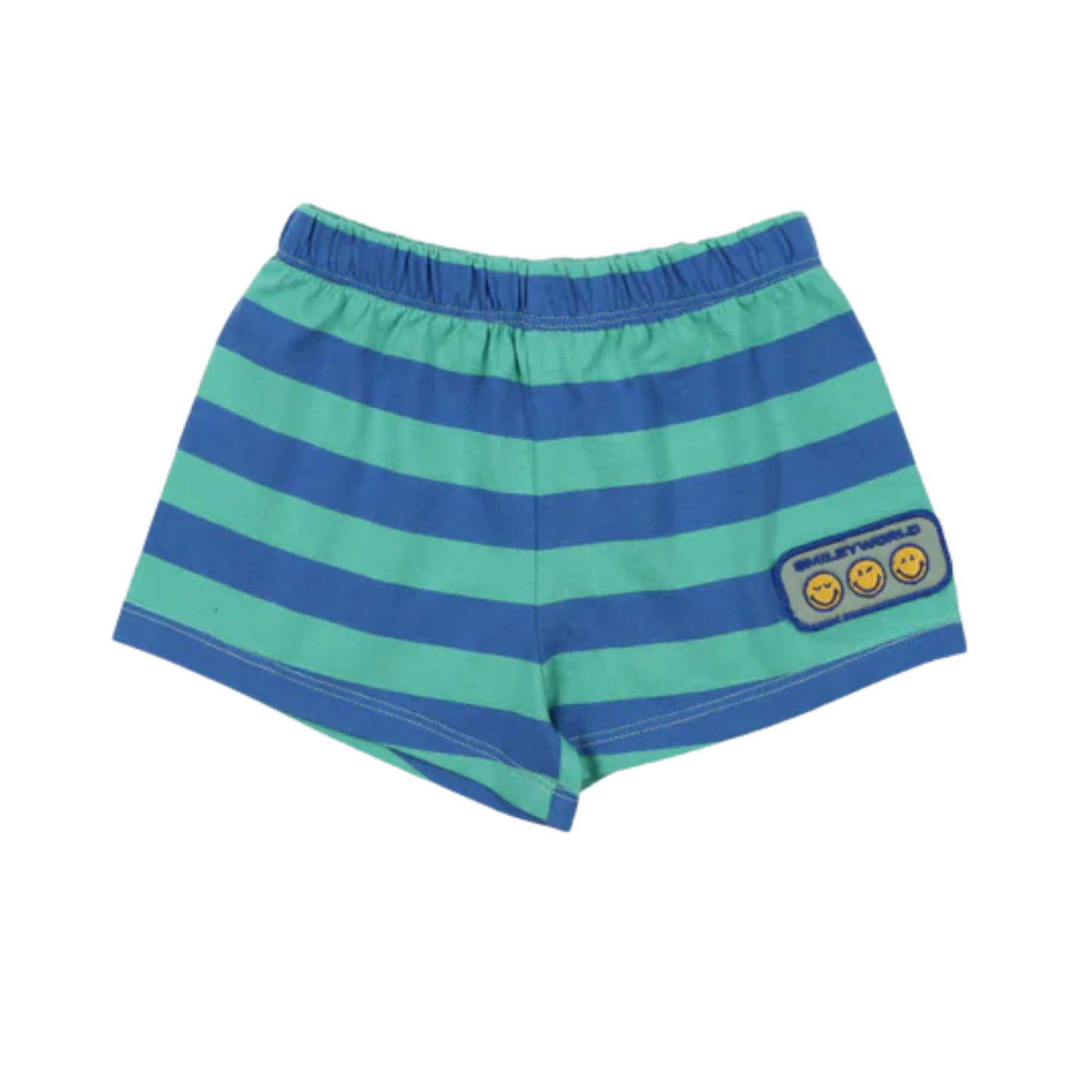 The New Society Smiley Stripes Short