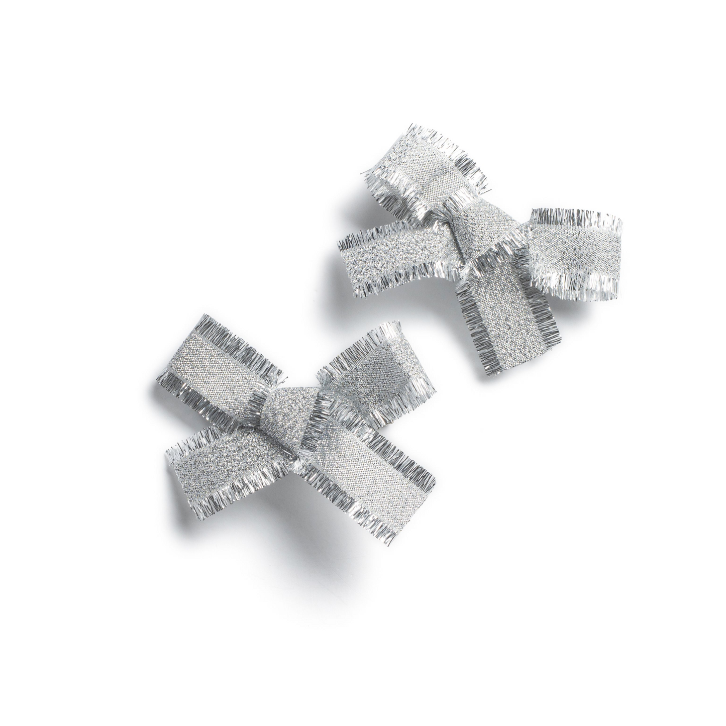 Halo Dahlia Deconstructed Grosgrain Ribbon Double Clip Set