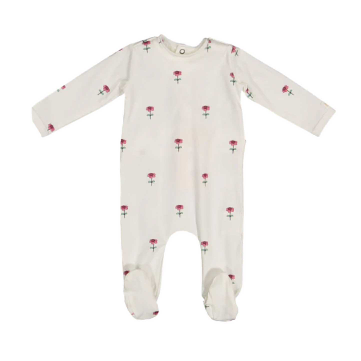 Poppeto Daisy Print Footie