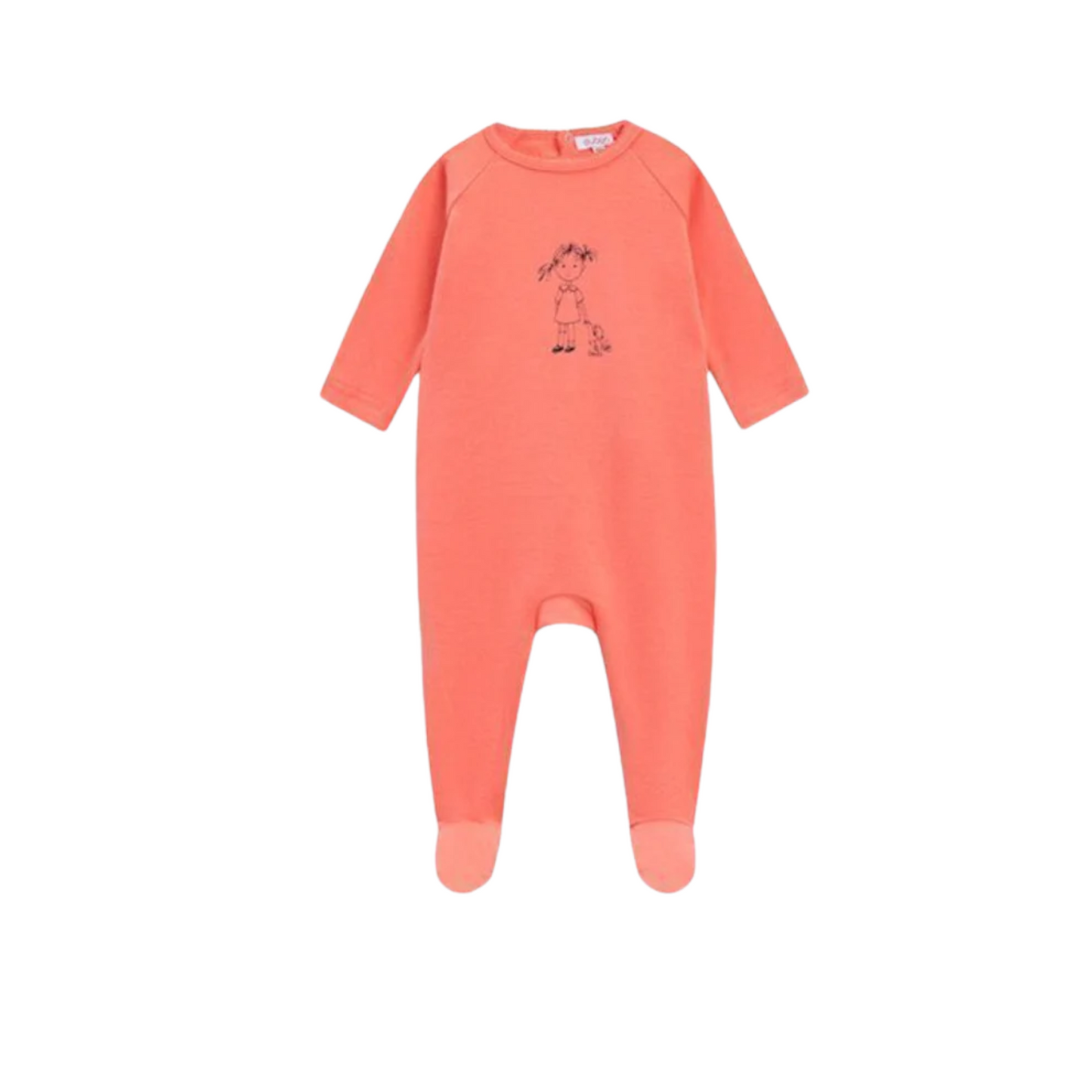Oubon Doll Girl Footie