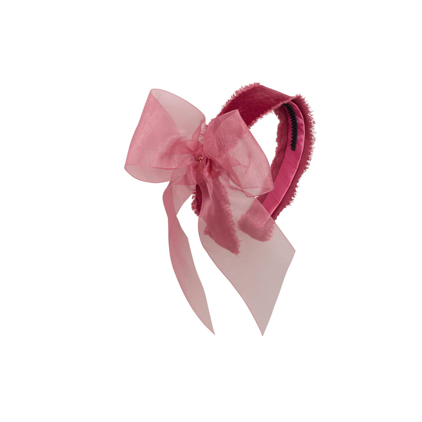 Project 6 Belle Organza Fringe Headband
