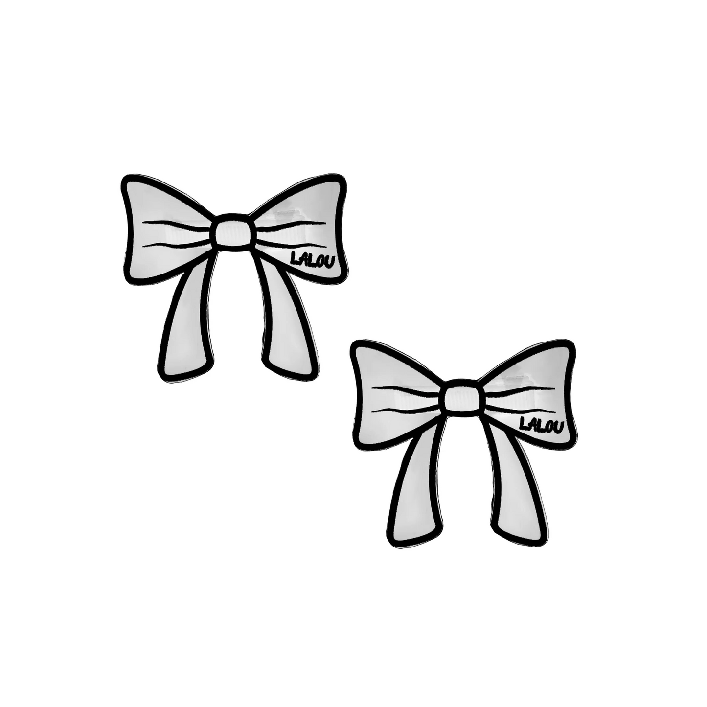 Lalou Plastic Bow Set