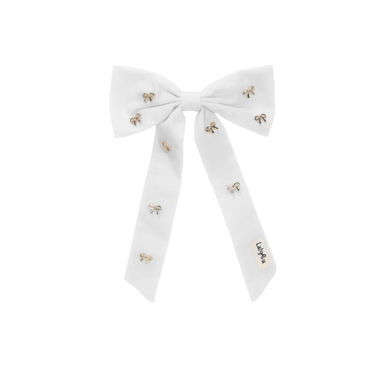Lalou Linen Bow Clip