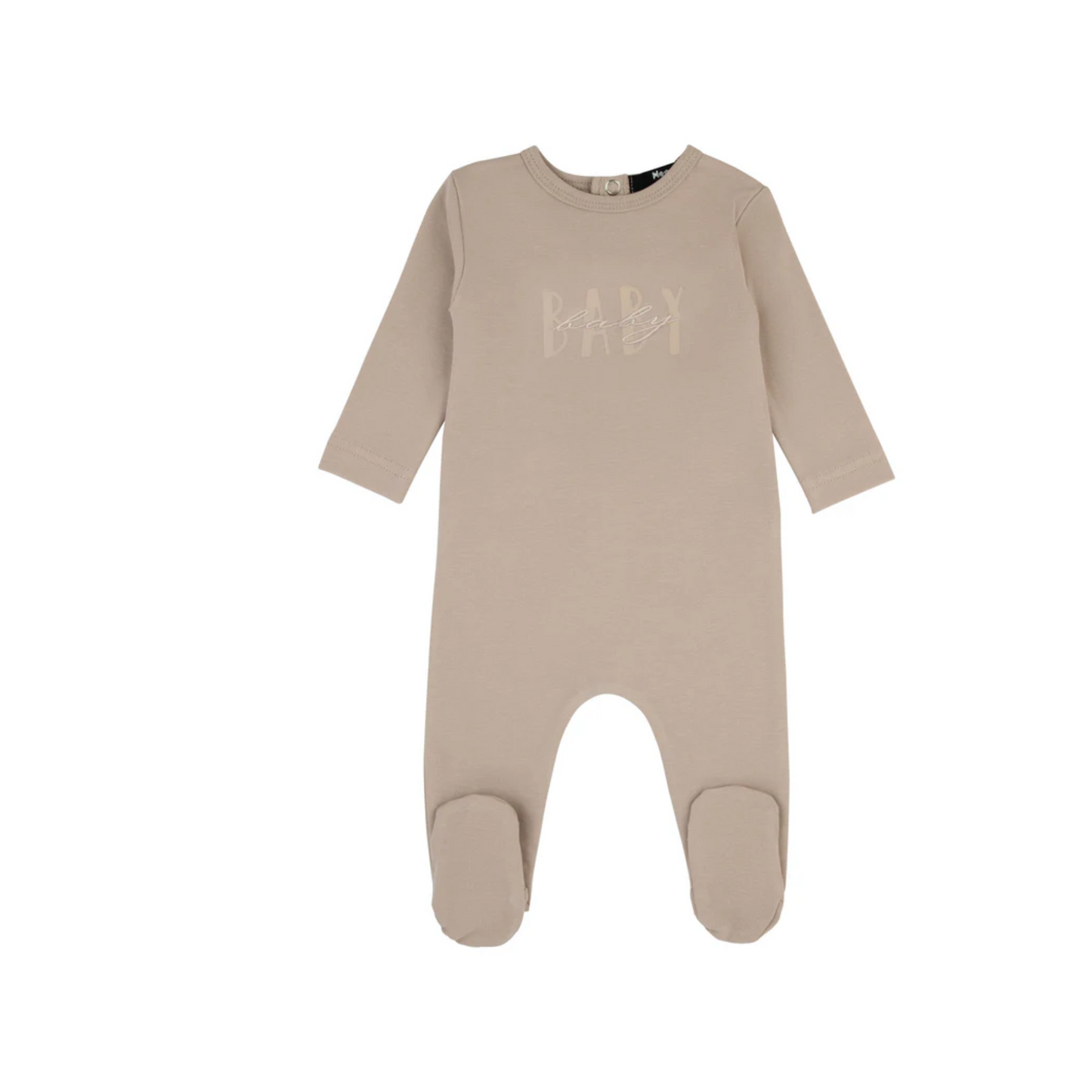 Noggi Print Embroidered Boy Footie