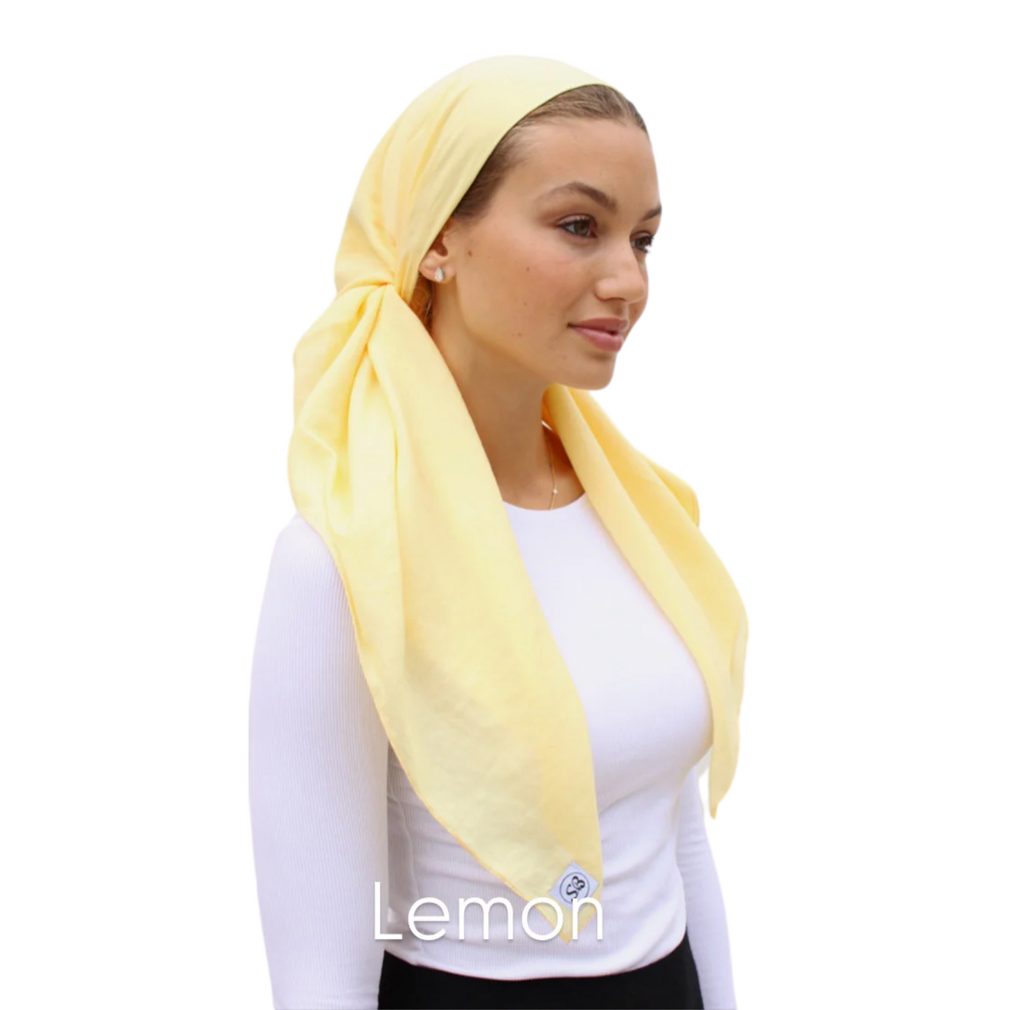The Scarf Bar Short Premium Solids Headscarf