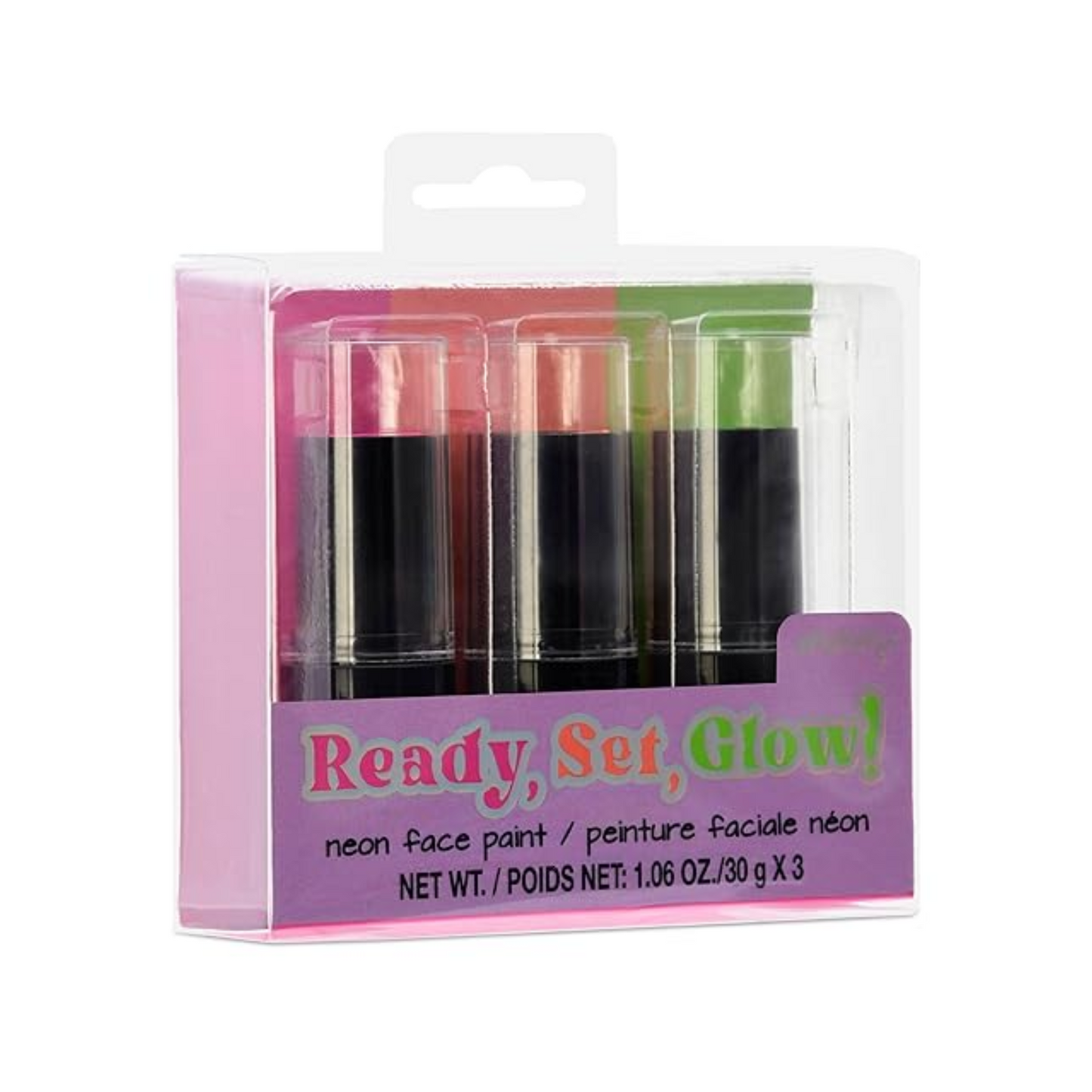 Iscream Ready-Set-Glow Neon Face Paint Set
