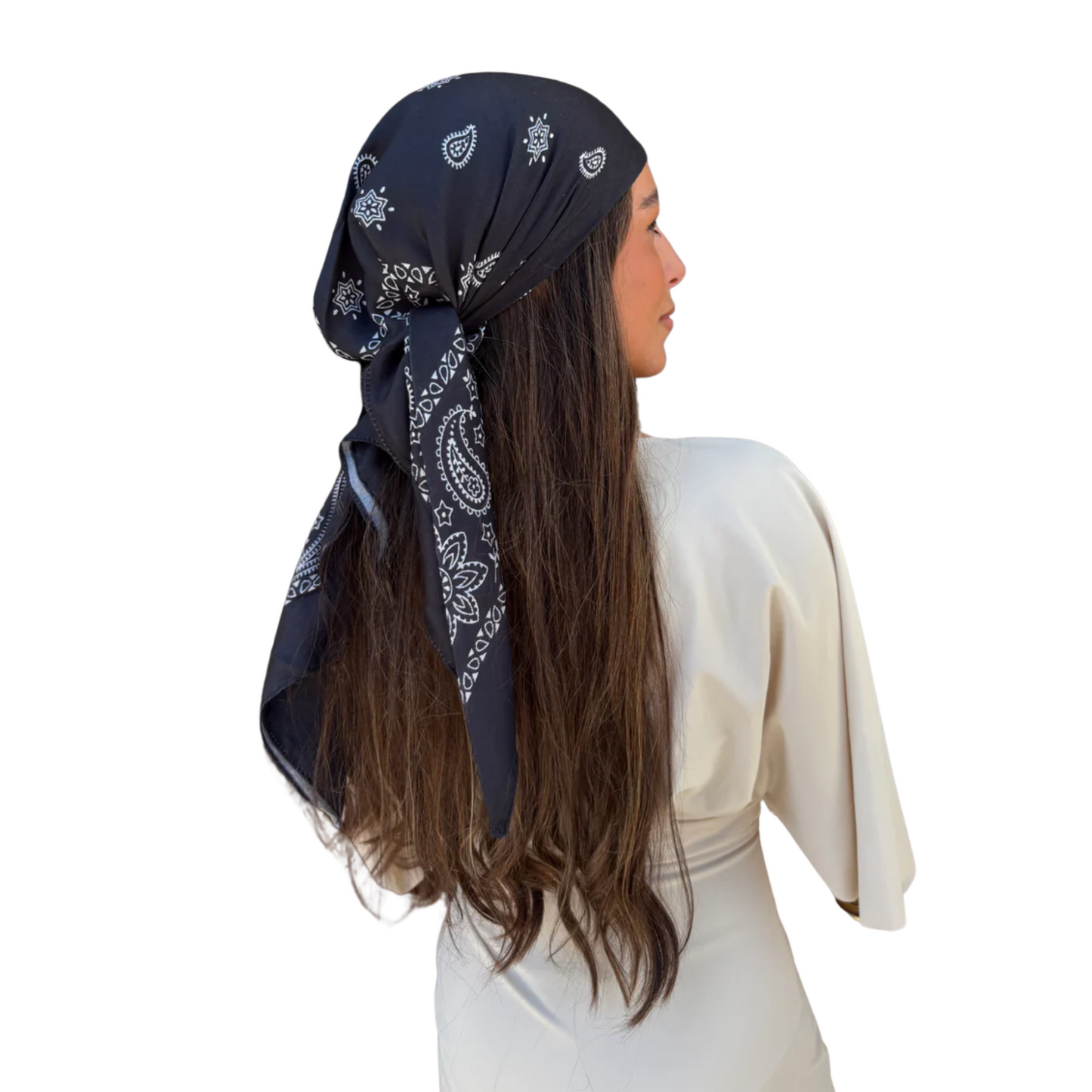 The Scarf Bar Paisley Headscarf