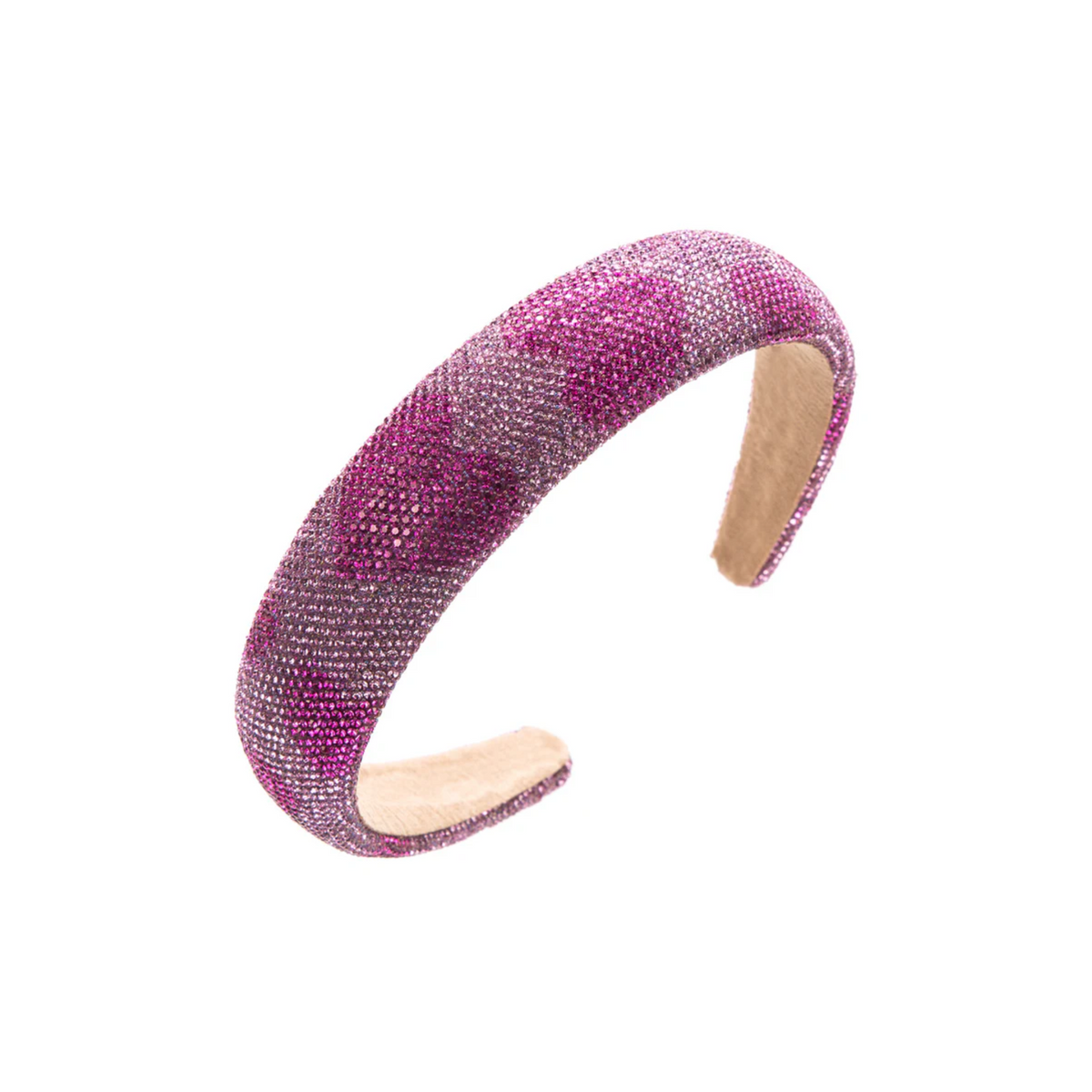 Bari Lynn Fully Crystallized Heart Headband
