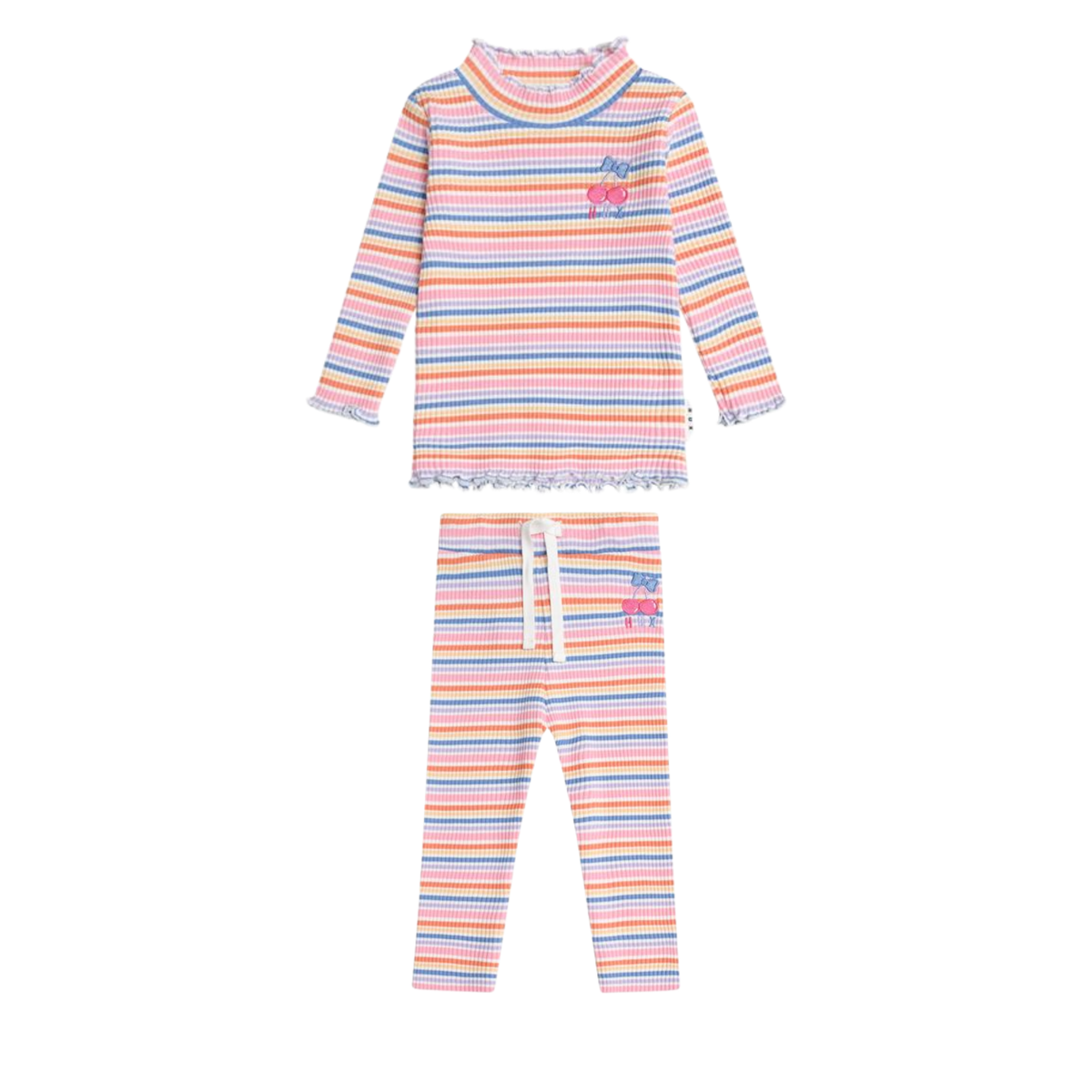 Huxbaby Rainbow Rib Skivvy Set