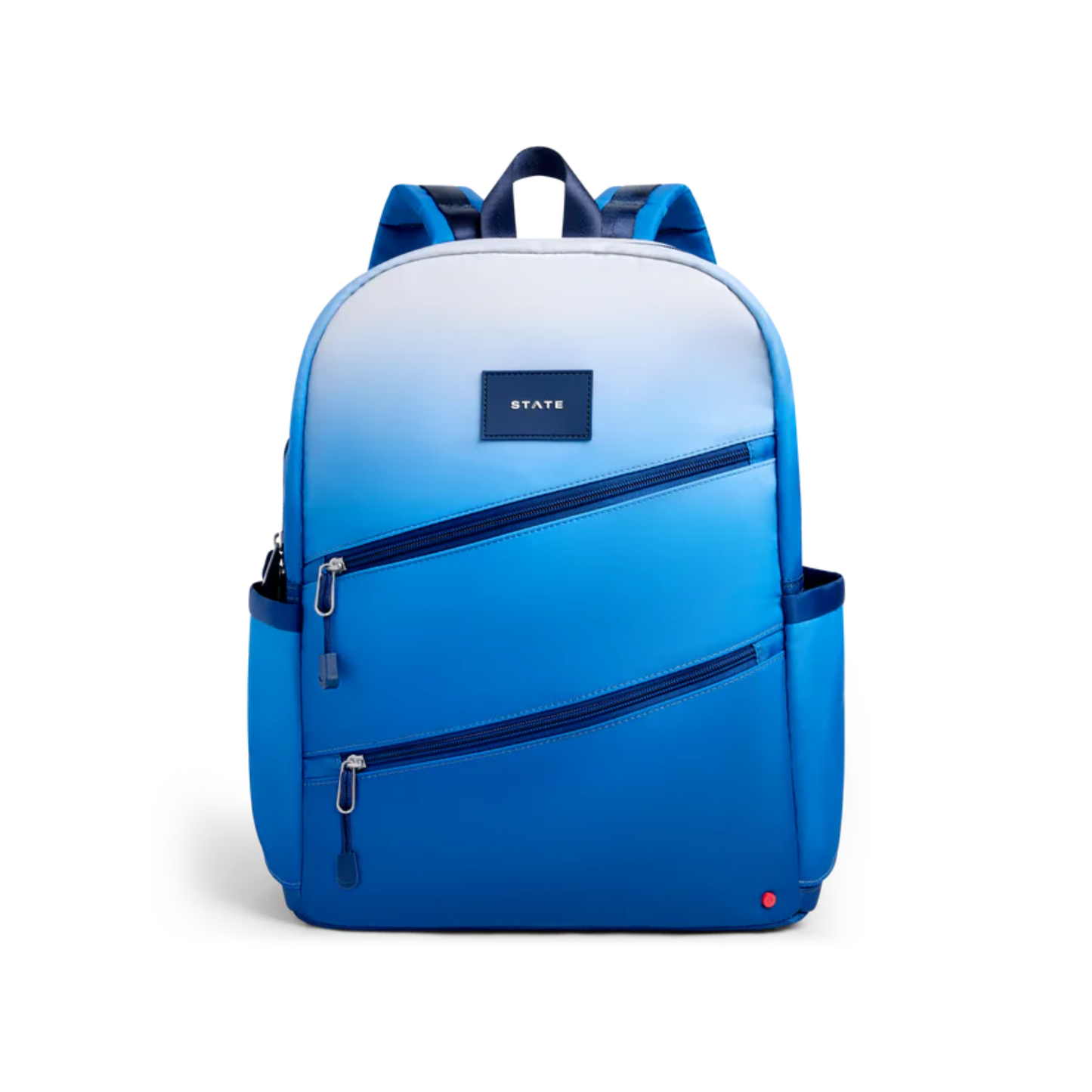State Bags Kane Double Pocket Backpack Diagonal Zipper