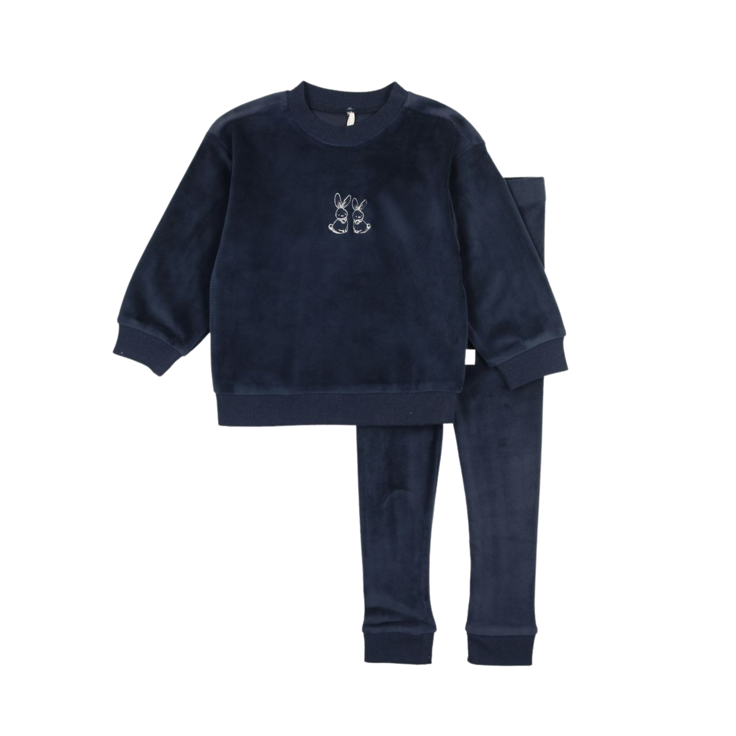 Pouf Velour Bunny Pajama